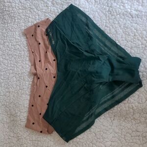 Victoria's Secret Panties. Two Pairs. Size Small. Like New.